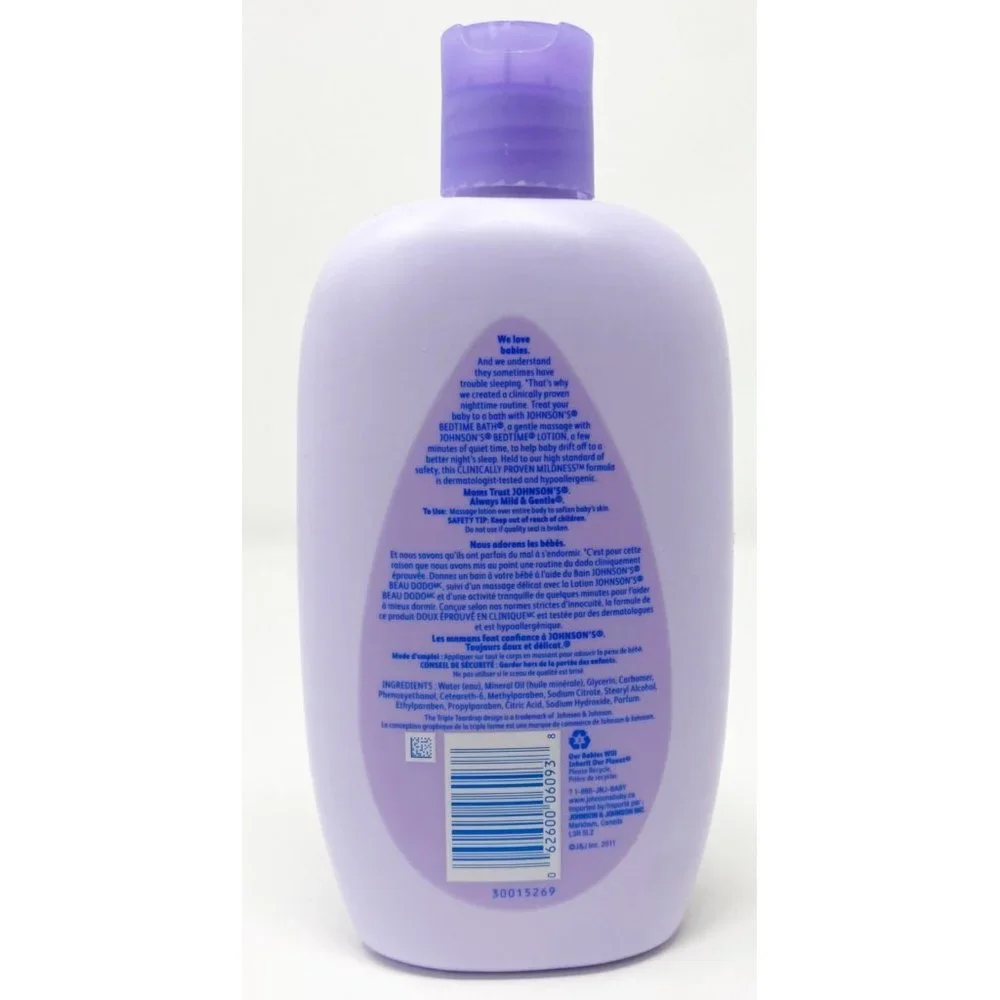 Johnson's Baby Bedtime Lotion 15 fl oz NEW!
